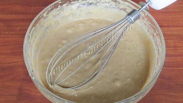 ШАГ 5. кофейный кекс с целым бананом