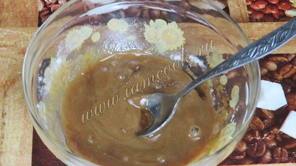 ШАГ 8. кофейный кекс с целым бананом