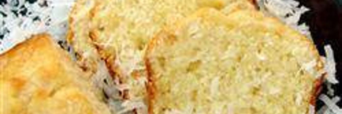 Лимонно-кокосовый кекс