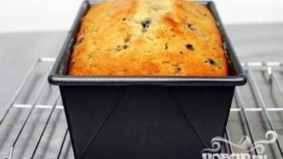 ШАГ 3. лимонный кекс с черникой