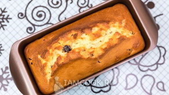 ШАГ 8. лимонный кекс с черносливом