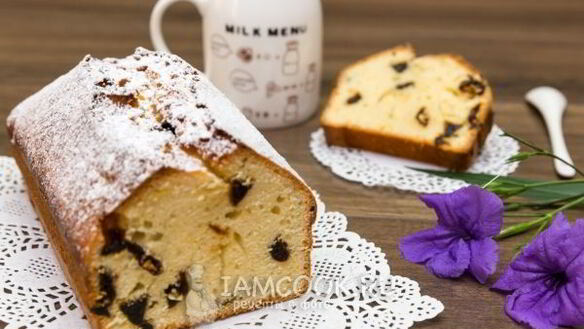 ШАГ 9. лимонный кекс с черносливом