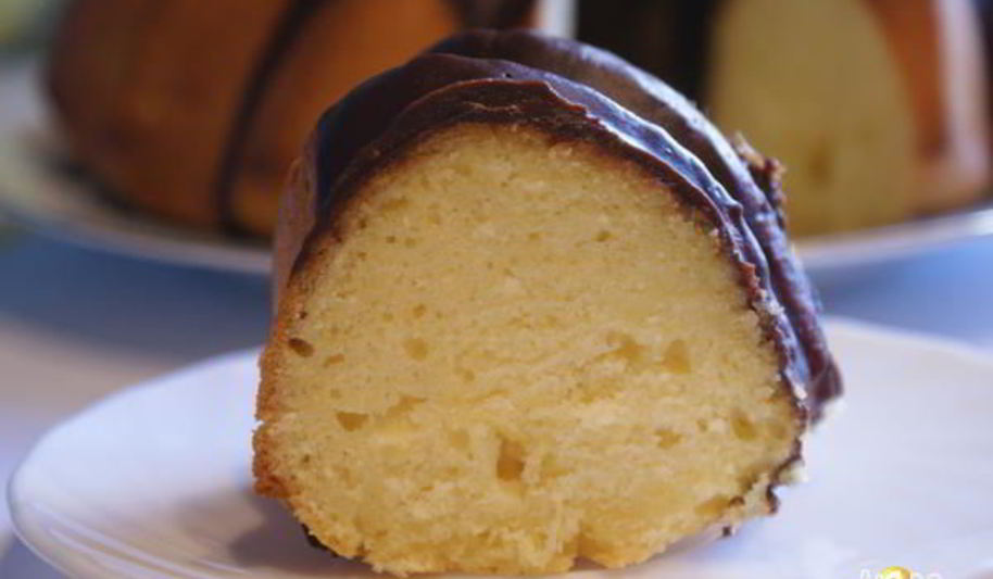 Рецепт лимонный кекс с кукурузной мукой