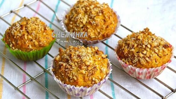 ШАГ 6. морковно-овсяные кексы с медом