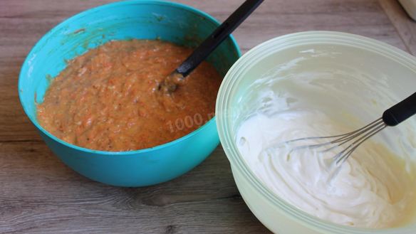 ШАГ 7. морковный кекс с творожным сыром