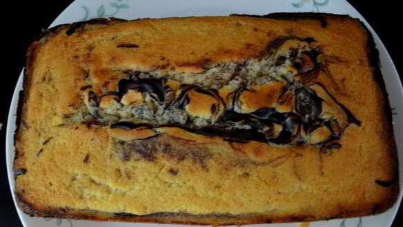 ШАГ 7. мраморный кекс