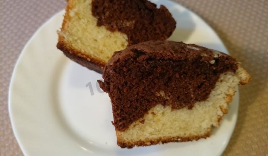 Рецепт мраморные кексы с шоколадом