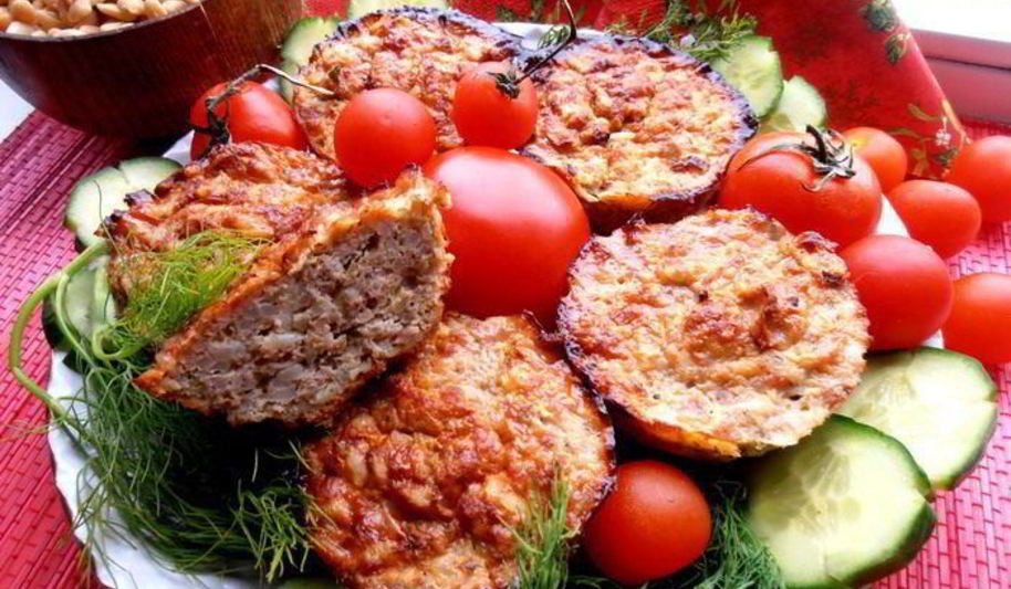 Рецепт мясные кексы 3в1