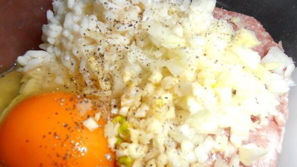 ШАГ 7. мясные кексы 3в1