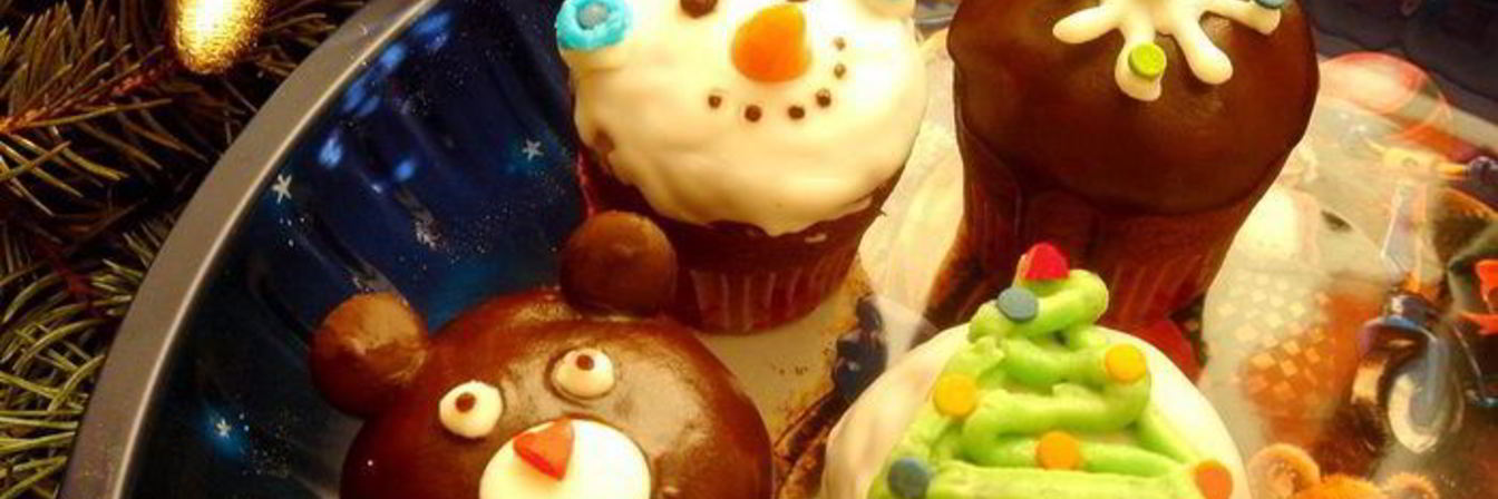 Новогодние кексики