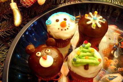 Новогодние кексики