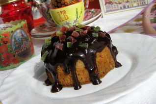 Пасхальный кекс Фейерверк