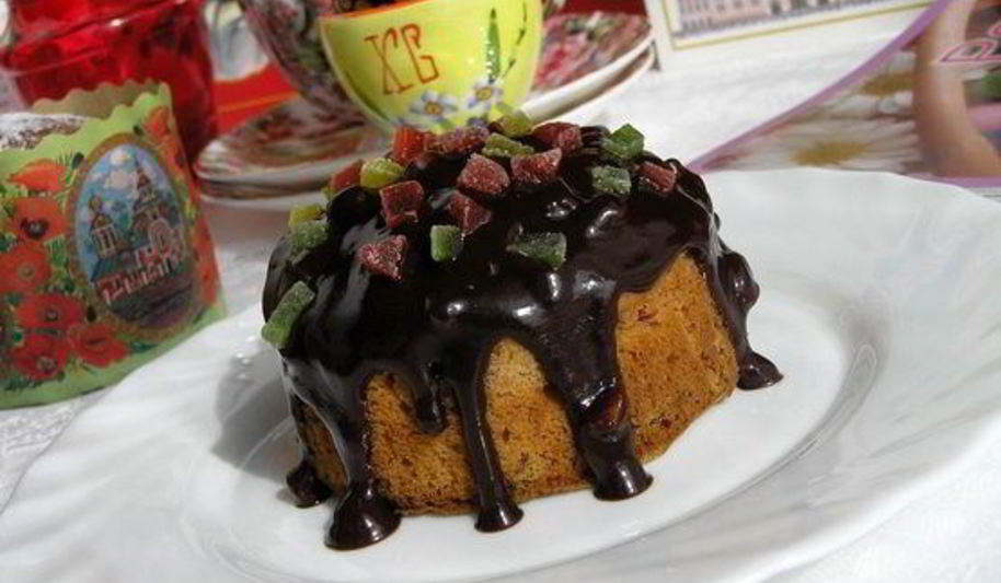 Рецепт пасхальный кекс фейерверк