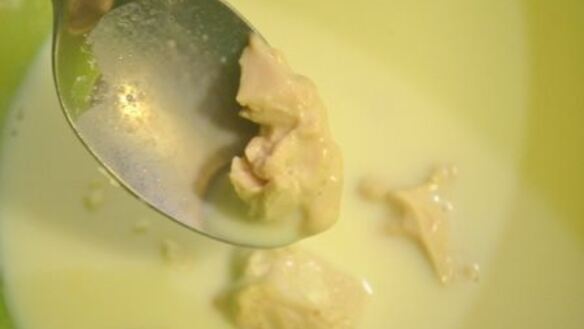 ШАГ 2. припорошенный снегом дрожжевой кекс с маком