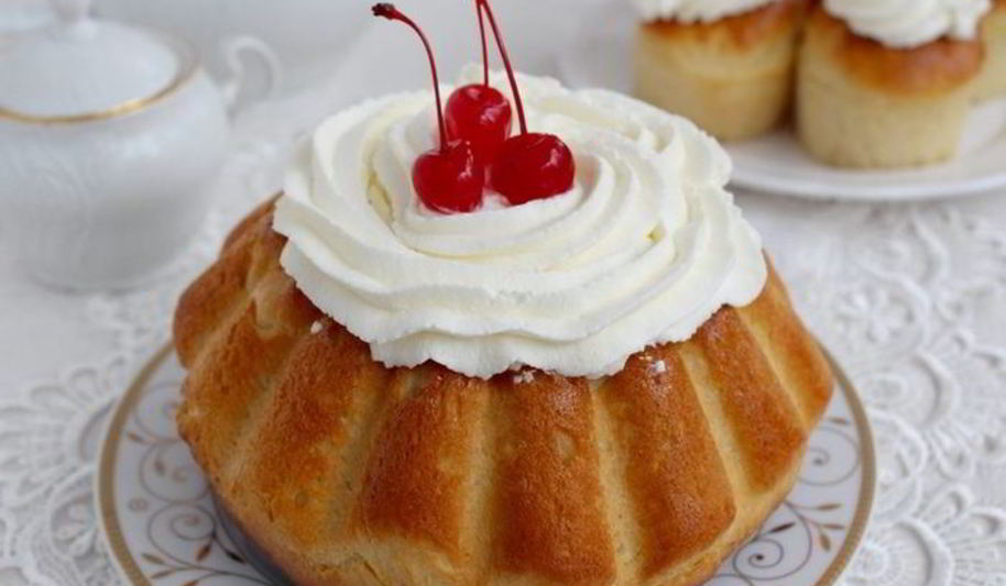 Рецепт ромовая баба