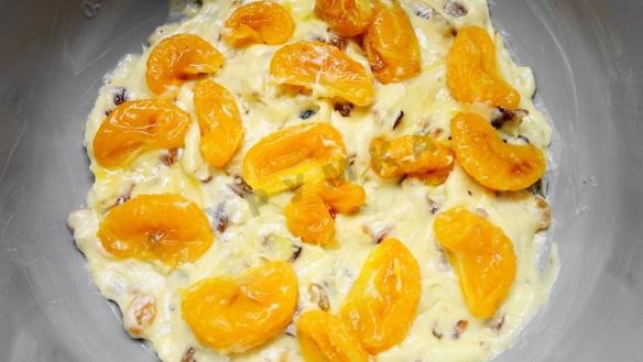 ШАГ 12. рождественский кекс с мандаринами в мультиварке