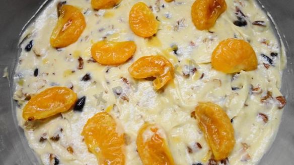 ШАГ 13. рождественский кекс с мандаринами в мультиварке