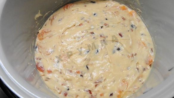 ШАГ 14. рождественский кекс с мандаринами в мультиварке