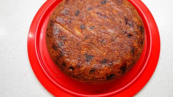 ШАГ 16. рождественский кекс с мандаринами в мультиварке