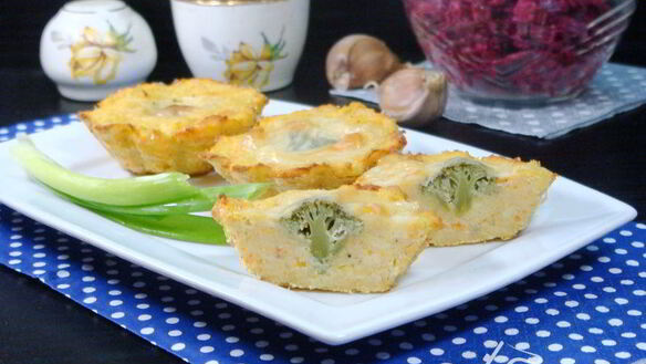 ШАГ 3. рыбные кексы