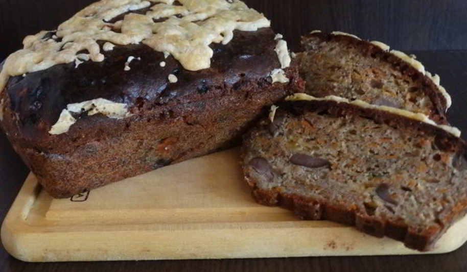 Рецепт ржаной кекс с овощами и сыром