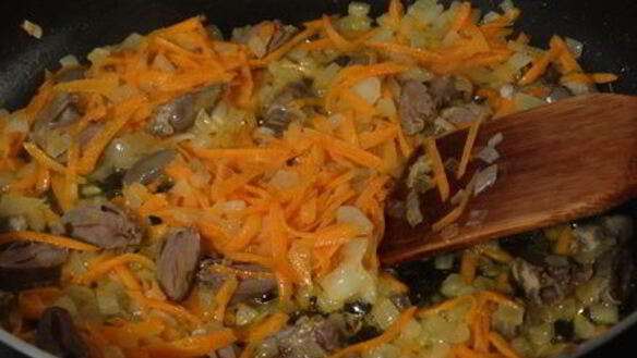 ШАГ 7. ржаной кекс с овощами и сыром