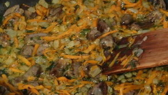 ШАГ 8. ржаной кекс с овощами и сыром