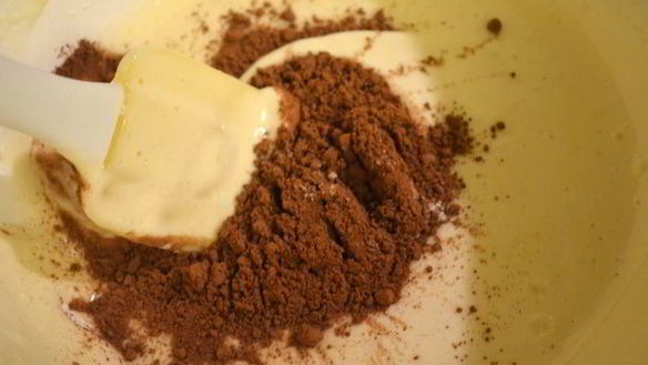 ШАГ 7. шахматный бисквитный кекс