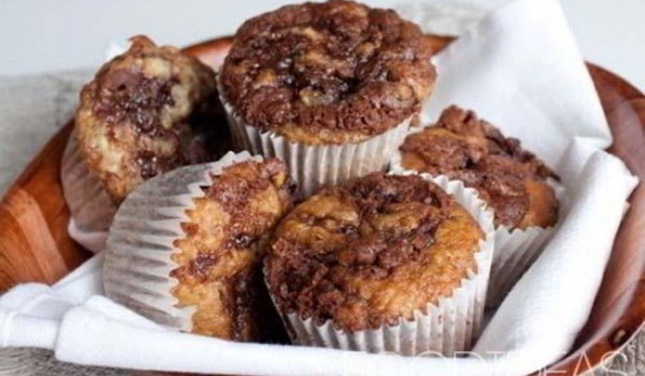 Рецепт шоколадно-банановый кекс