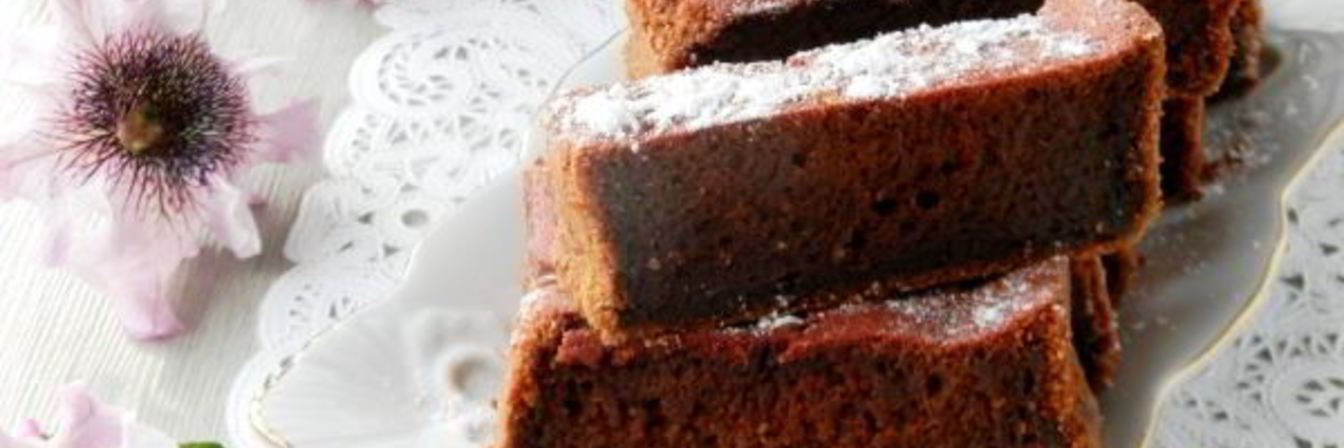 Шоколадно-свекольный кекс