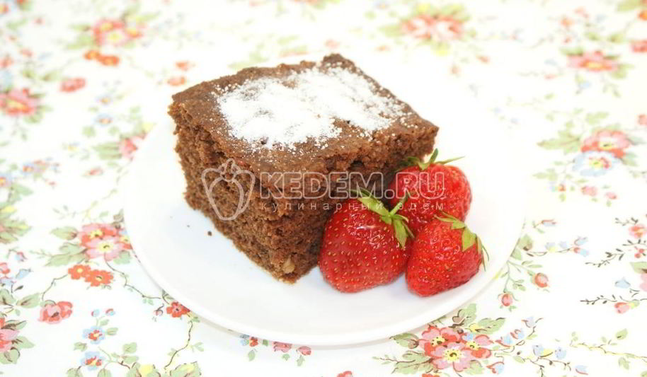 Рецепт шоколадный кекс