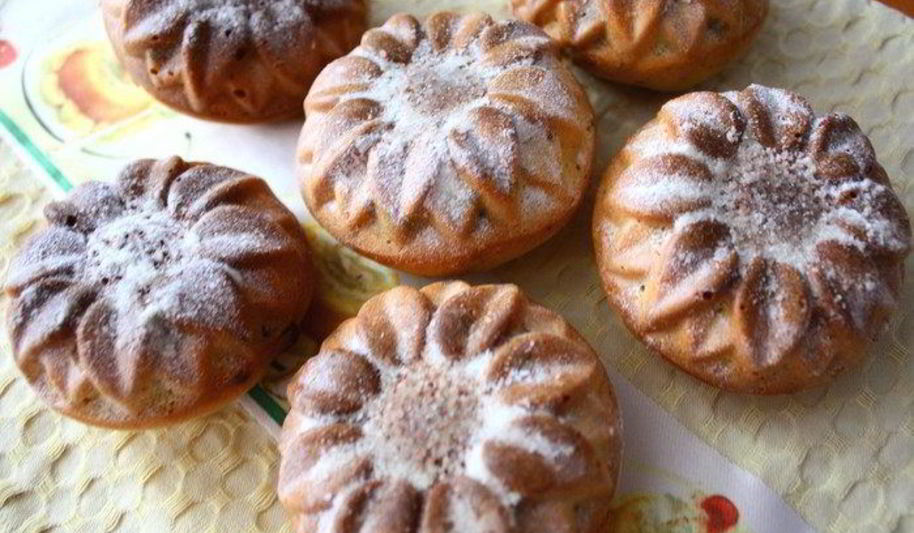 Рецепт сметанные кексы с шоколадом