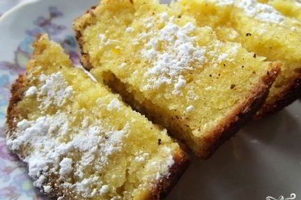 Сочный апельсиновый кекс