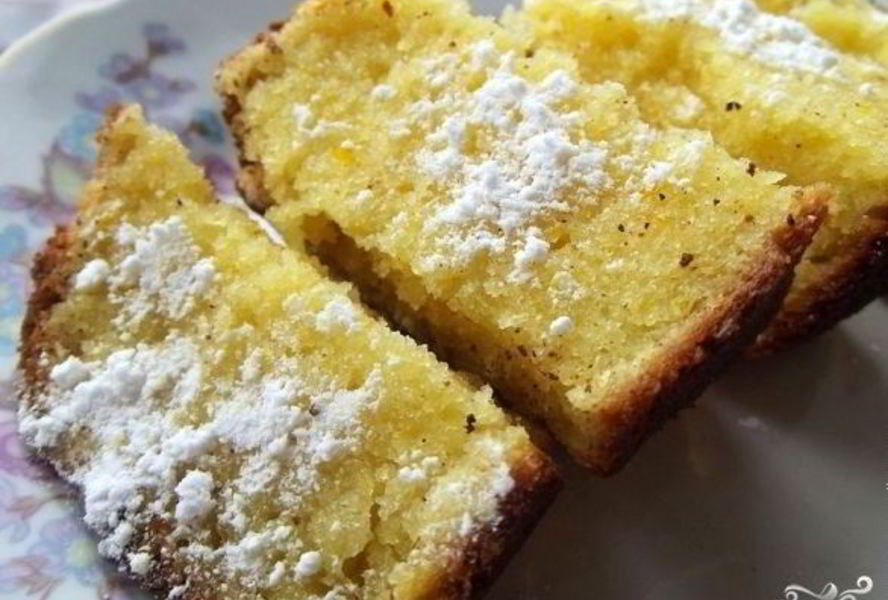 Сочный апельсиновый кекс