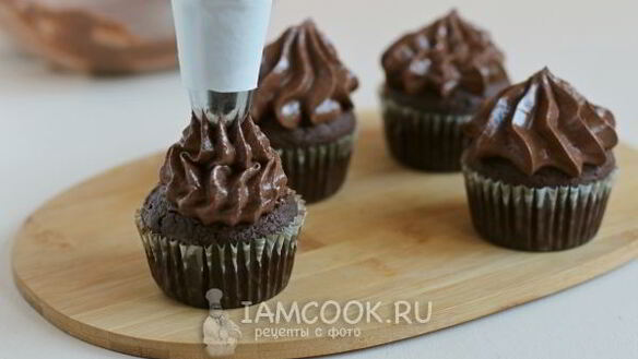 ШАГ 12. творожный крем для капкейков