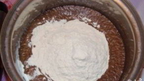 ШАГ 3. веганский шоколадный кекс