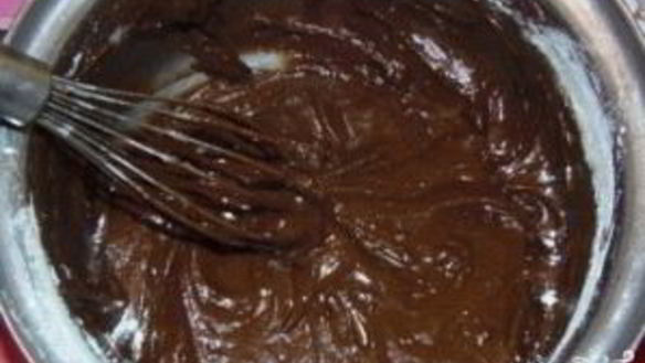 ШАГ 4. веганский шоколадный кекс