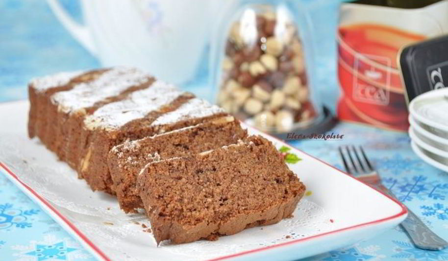 Рецепт воздушный шоколадный кекс на сухариках