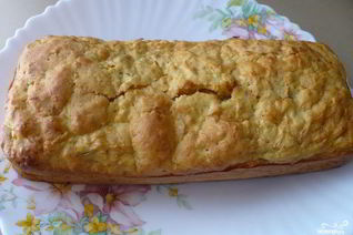 Яблочный кекс на кефире