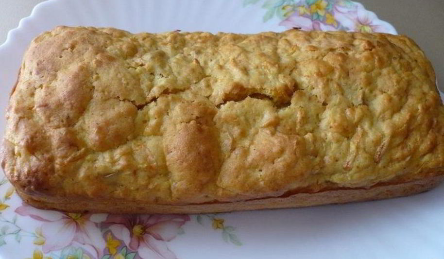 Рецепт яблочный кекс на кефире