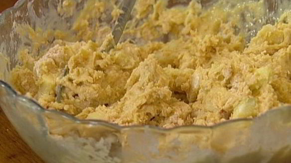 ШАГ 4. яблочные кексы с орехами пекан