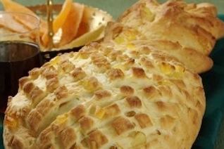 Апельсиновый хлеб с ананасами