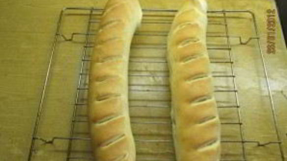 ШАГ 9. багет в духовке