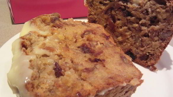 ШАГ 9. банановый пирог-хлеб с финиками и орехами пекан