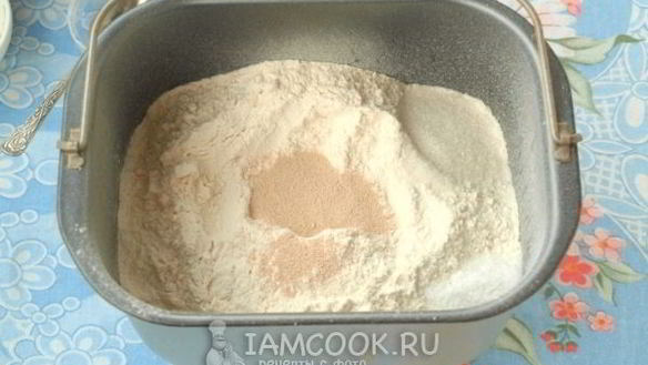 ШАГ 5. белый хлеб в хлебопечке