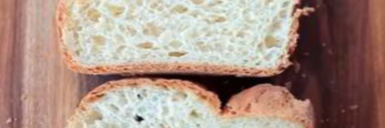 Безглютеновый белый хлеб