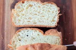 Безглютеновый белый хлеб