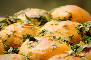 Чесночные пампушки к борщу