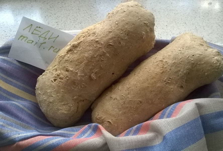 Чиабатта цельнозерновая