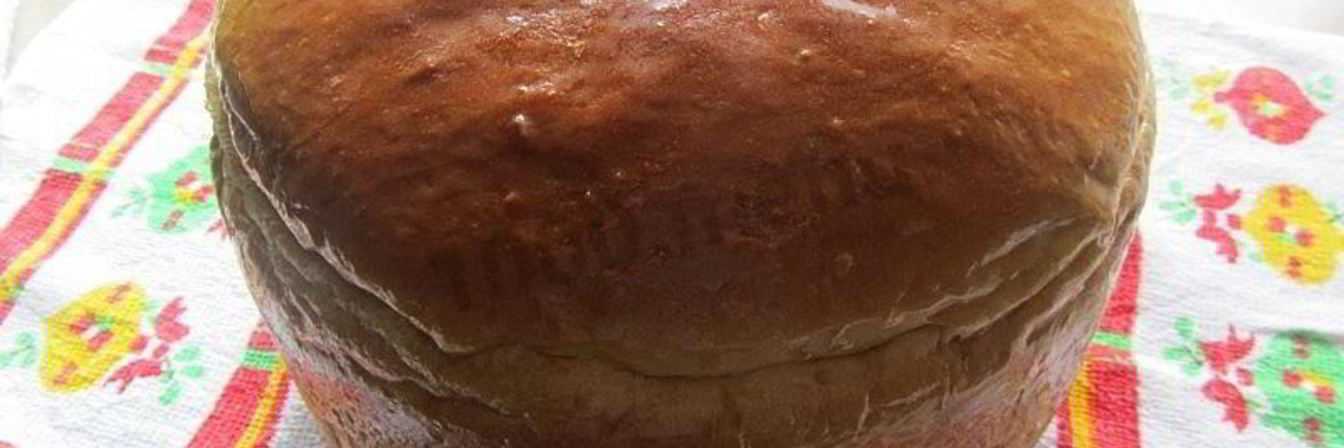 Деревенский хлеб на меду